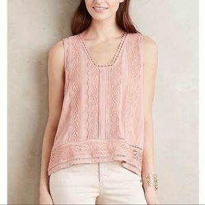 Anthropologie Lace Tank
